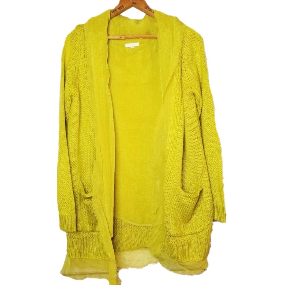 Morning Apple Oversized Green Sweater